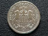 (181) 2 markes 1876m. Vokietija sidabras