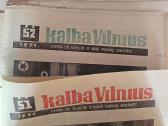 Antikvariniai laikraštis Kalba Vilnius - nuotraukos Nr. 2