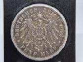 Vokietijos 1903 A 5 markės Konig Kaiser - nuotraukos Nr. 2