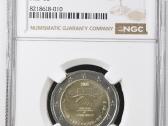 Sertifikuota Ngc Belgijos 2008 metų moneta