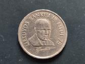 Lietuva 1997m 1 litas Lietuvos bankui 75m Jurgutis