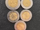 Meksika 2007-2024m 1 ir 5 pesos