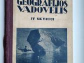 P. Šinkūnas. Geografijos vadovėlis. 1936 m.