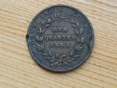 Britų Indija 1835 1/4 ana - nuotraukos Nr. 2