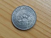 Britų Rytų Afrika 1948 50 cent