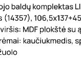 Valgomojo stalas su 6 kedemis. - nuotraukos Nr. 4