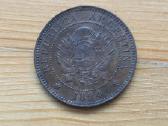 Argentina 1894 1 centavas