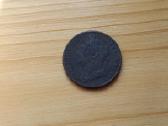 Britanija 1821 1 fartingas