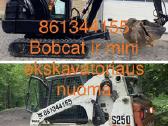 Bobcat ir Mini ekskavatoriaus 3.5t nuoma su oper. - nuotraukos Nr. 27