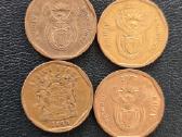Pietų Afrika Par 50 cents 1996,2007,2008