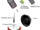 Flytec Xj-01 echolotas žuvų ieškiklis sonaras - nuotraukos Nr. 3