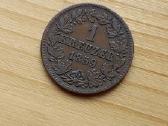 Vokietija- Nassau 1859 1 kreiceris - nuotraukos Nr. 2