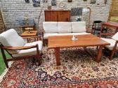 Vintažinė mid century tikmedžio sofa ,foteliai - nuotraukos Nr. 7