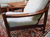 Vintažinė mid century tikmedžio sofa ,foteliai - nuotraukos Nr. 25