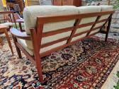 Vintažinė mid century tikmedžio sofa ,foteliai - nuotraukos Nr. 38