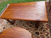 Vintažinis mid century autorinis tiko kavos stalas - nuotraukos Nr. 8