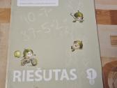 Riešutas matematikos pratybų sąsiuvinis 1 kl