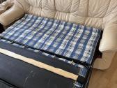 Odinė sofa su foteliais - nuotraukos Nr. 6