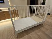 Ikea Gulliver lovytė su Lonas čiužiniu