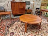 Vintažinis mid century tikmedžio kavos staliukas - nuotraukos Nr. 18
