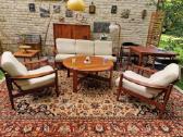 Vintažinis mid century tikmedžio kavos staliukas - nuotraukos Nr. 22