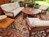 Vintažinis mid century tikmedžio kavos staliukas - nuotraukos Nr. 25