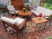 Vintažinis mid century tikmedžio kavos staliukas - nuotraukos Nr. 26
