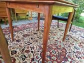 Vintažinis mid century tikmedžio valgomojo stalas - nuotraukos Nr. 13
