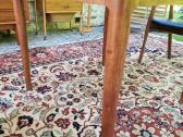 Vintažinis mid century tikmedžio valgomojo stalas - nuotraukos Nr. 17