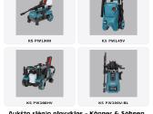 Aukšto slėgio plovyklos K&s 130–160 bar