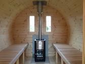 Apvali Lauko pirtis kubilas sauna bačka 3m ilgio - nuotraukos Nr. 3