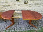Vintažinis mid century tikmedžio valgomojo stalas - nuotraukos Nr. 13