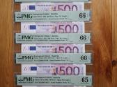 500€ banknotai