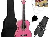 Max Soloart Junior 1/4 klasikinė gitara rožinė - nuotraukos Nr. 2