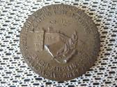 CCCP Stalo Medalis Sunkaus Spalvoto Metalo.zr. Fot - nuotraukos Nr. 4