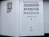 XVI - XVIII a. prakalbos ir dedikacijos - nuotraukos Nr. 2