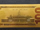 (283) 100 dolerių padengti 24 karatų auksų - nuotraukos Nr. 2