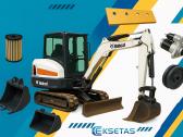 Bobcat statybinės technikos dalys
