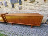 Vintažinė mid century tikmedžio indauja/komoda - nuotraukos Nr. 4