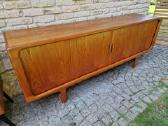 Vintažinė mid century tikmedžio indauja/komoda - nuotraukos Nr. 2