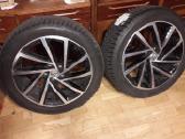 Volkswagen lengvojo lydinio, R18 su žiem. padangom