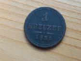 Austrija 1851 1 kreiceris