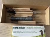 Nenaudotas modelinas “Super Sculpey + įrankiai
