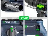 2500 W „wuber“ smūginis gręžtuvas perforatorius - nuotraukos Nr. 6