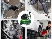 Wuber 50l dviejų cilindrų kompresorius - nuotraukos Nr. 11