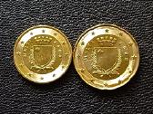 (340) 10 ir 20 centų 2008m. Malta unc