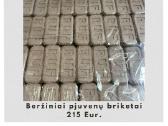 Pjuvenų briketai, Malkos konteineriuose