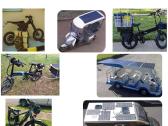 Elektrinio motorolerio saulės baterijos ant stogo - nuotraukos Nr. 7