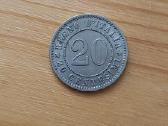 Italija 1894 20 čentezimu - nuotraukos Nr. 2