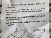 Vaikiška lova su čiužiniu Lonas Jonė 80x160 - nuotraukos Nr. 5
